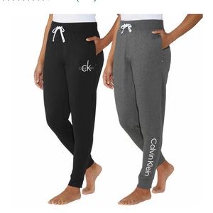 New Calvin Klein Ladies' Jogger, 2-pack